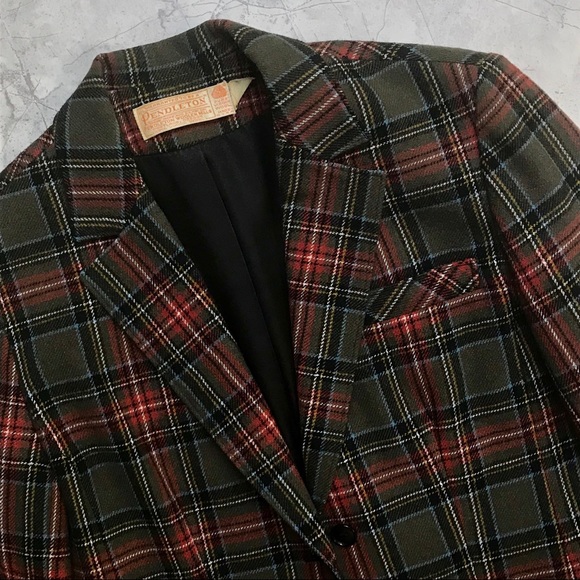 vintage pendleton women's blazer